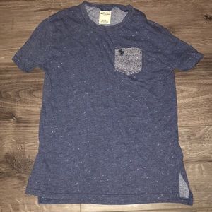 Boys Abercrombie and Fitch front pocket t shirt